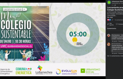 “Mi Colegio Sustentable”: Impulsando el desarrollo de energías renovables en Lo Barnechea